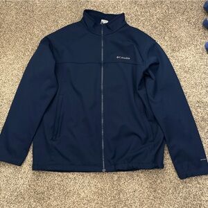 Columbia Men’s Ascender Softshell Jacket 2XT - Navy
